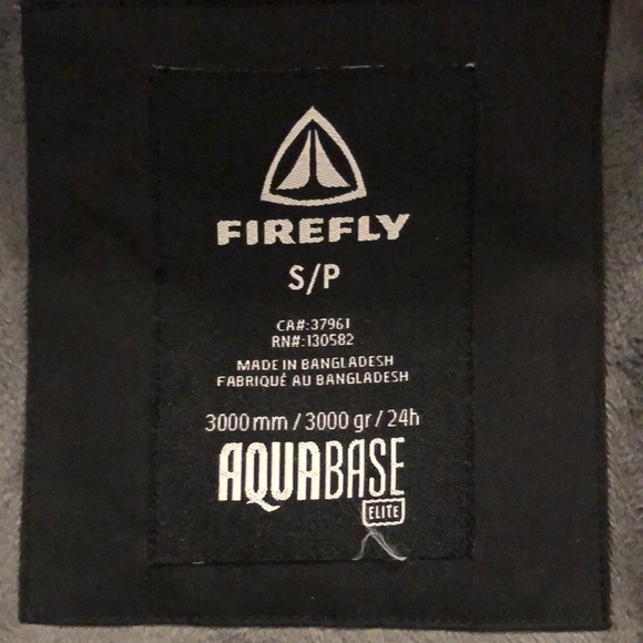 Firefly matte black waterproof snow/ski jacket - Picture 3 of 7